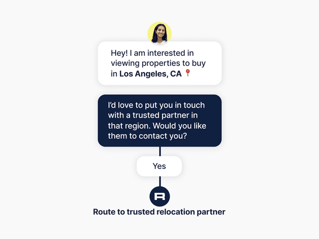 Route clients to your team or trusted partners